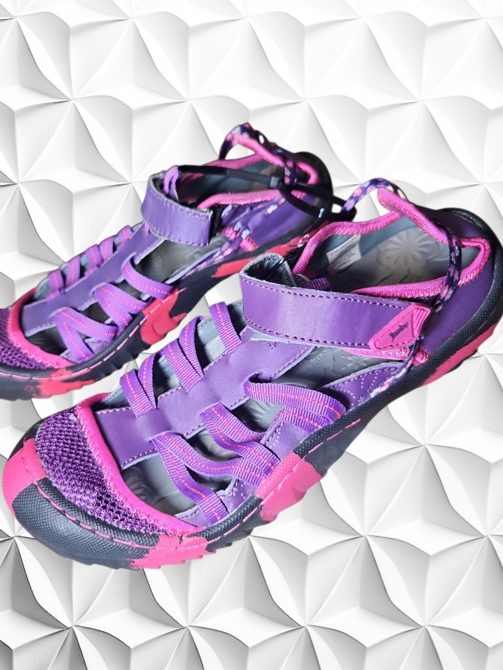 ​Jambu KD Girls All Terra Water‎ Ready Sandals Purple Pink Size 4M